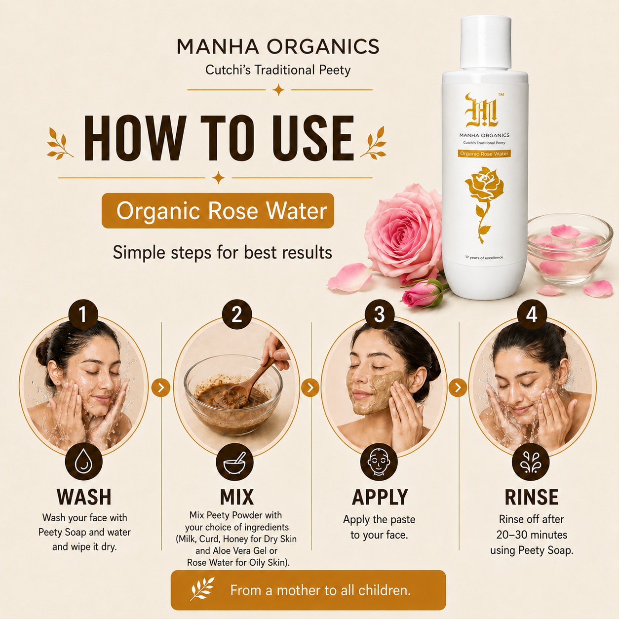 Organic Rose Water