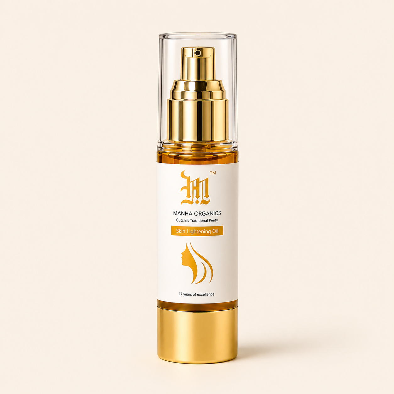 Peety Skin Lightening Oil - Herbal Clarifying & Glow Oil