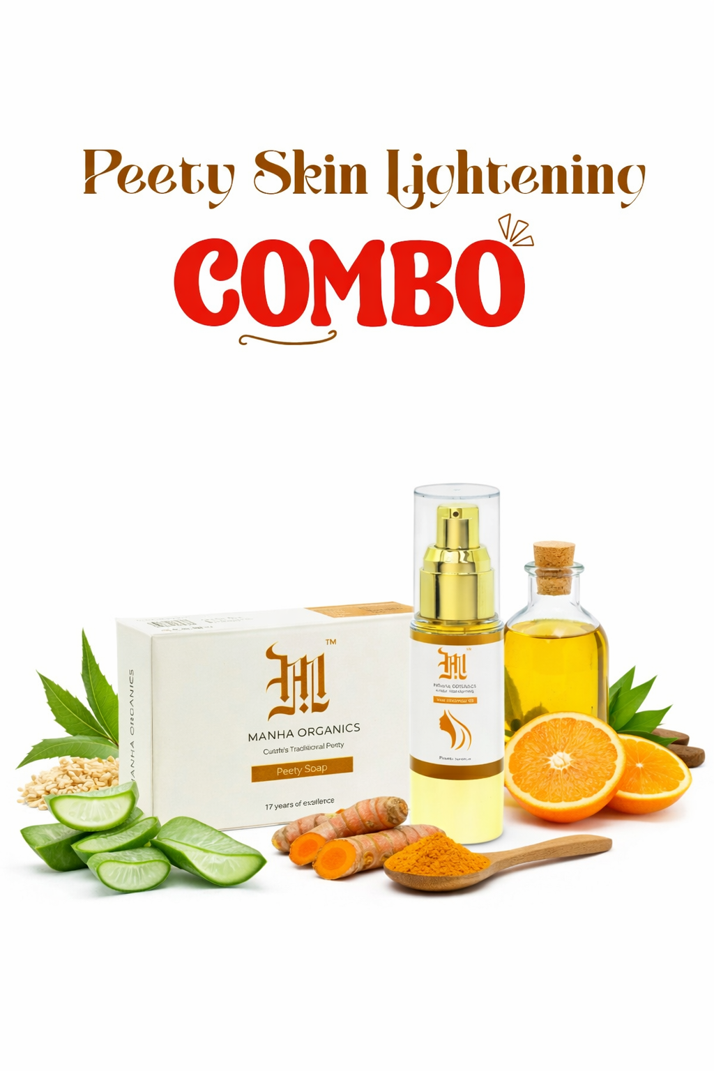 Peety Skin Lightening Combo