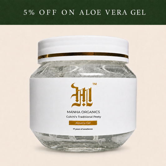 Organic Aloe Vera Gel - Pure Hydration & Skin Repair