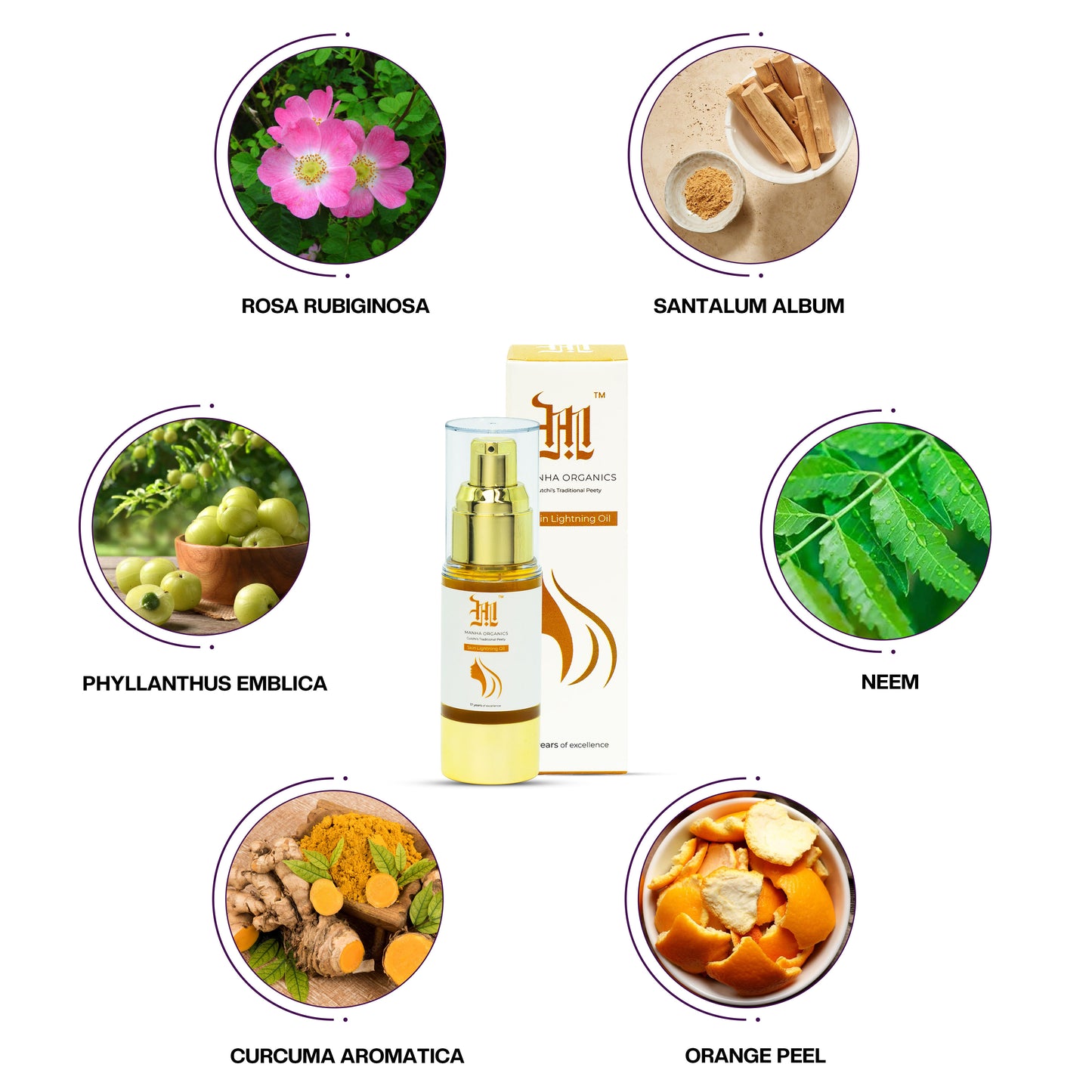 Peety Skin Lightening Oil