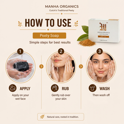Peety Soap - Herbal Cleansing & Brightening Bar