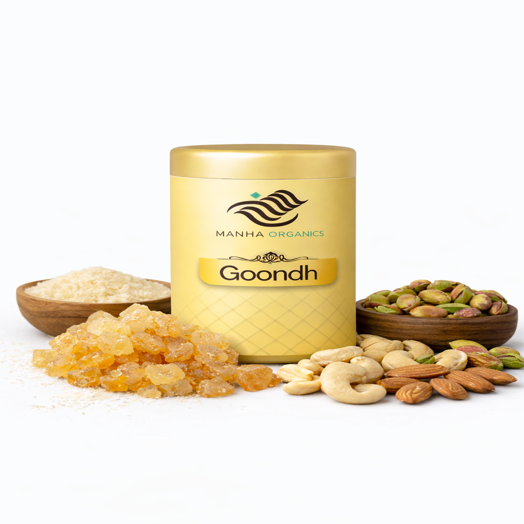 Goondh (Gond) Powder - Edible Tree Gum and Ladoo Mix