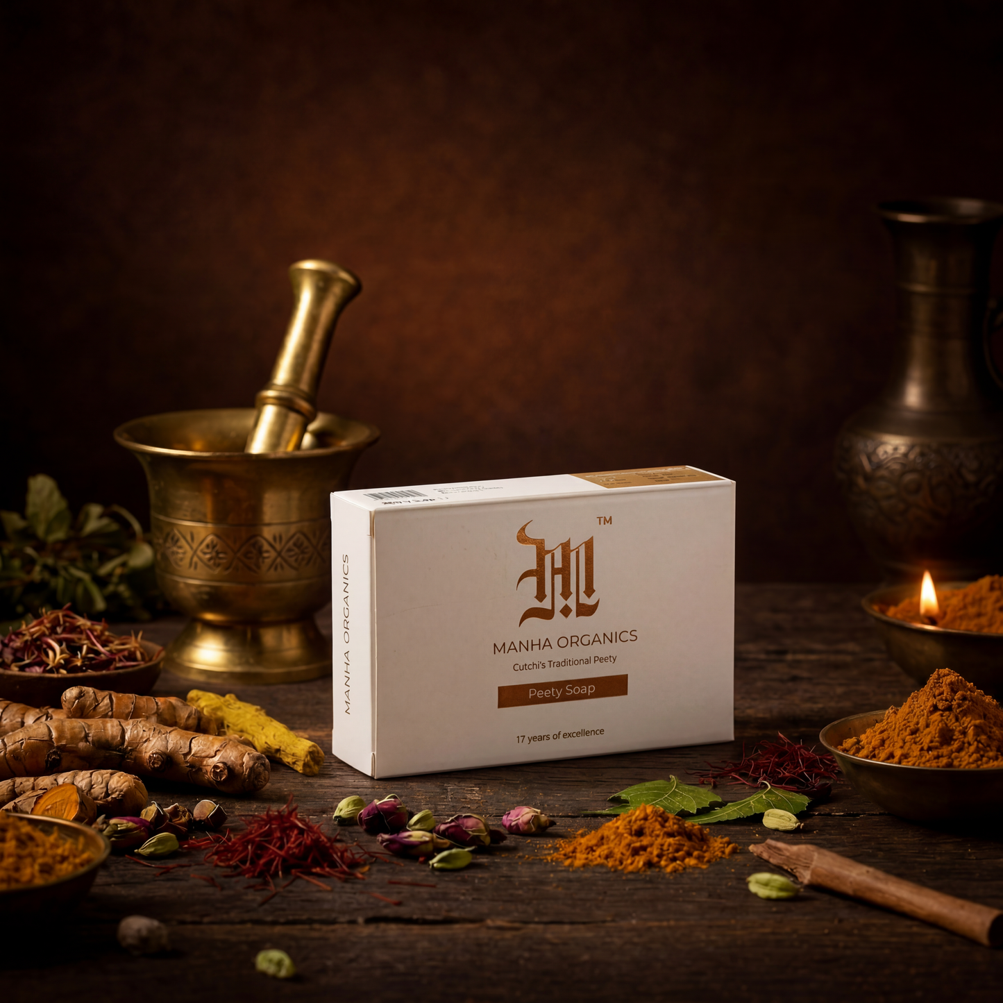Peety Soap - Herbal Cleansing & Brightening Bar